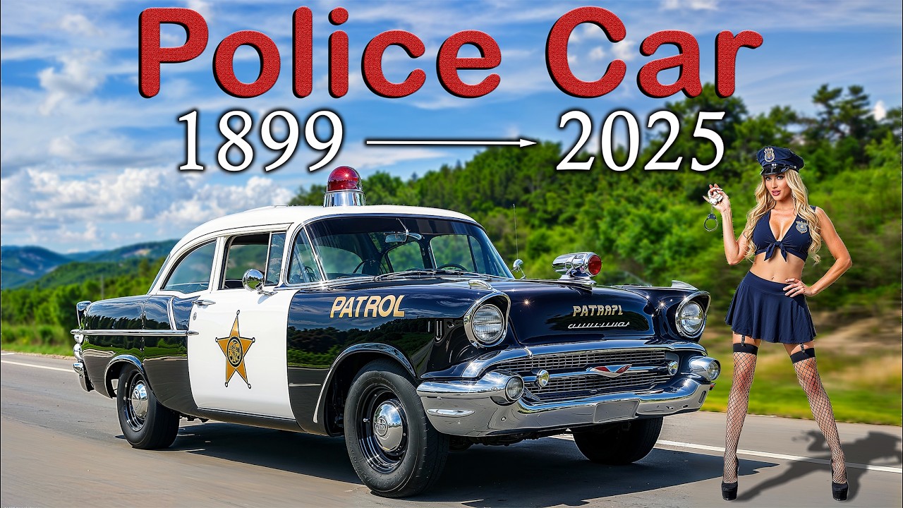 The Evolution Of The American Police Car – From (1899–2025)