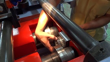 EUROPA MEGA THread Rolling: 10 loosen the screws first and then to change the bush