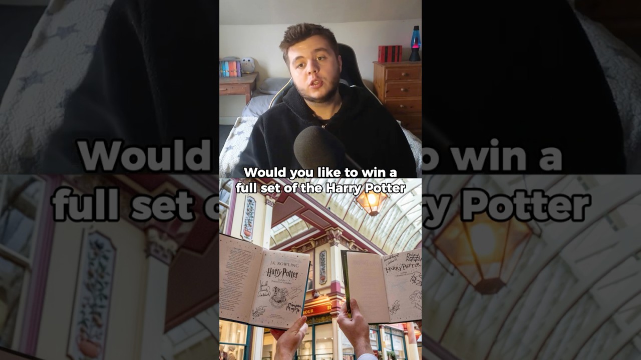 Выиграйте книги о Гарри Поттере с автографами Руперта Гринта, Ральфа Файнса и других! 📚 | Pancrea...