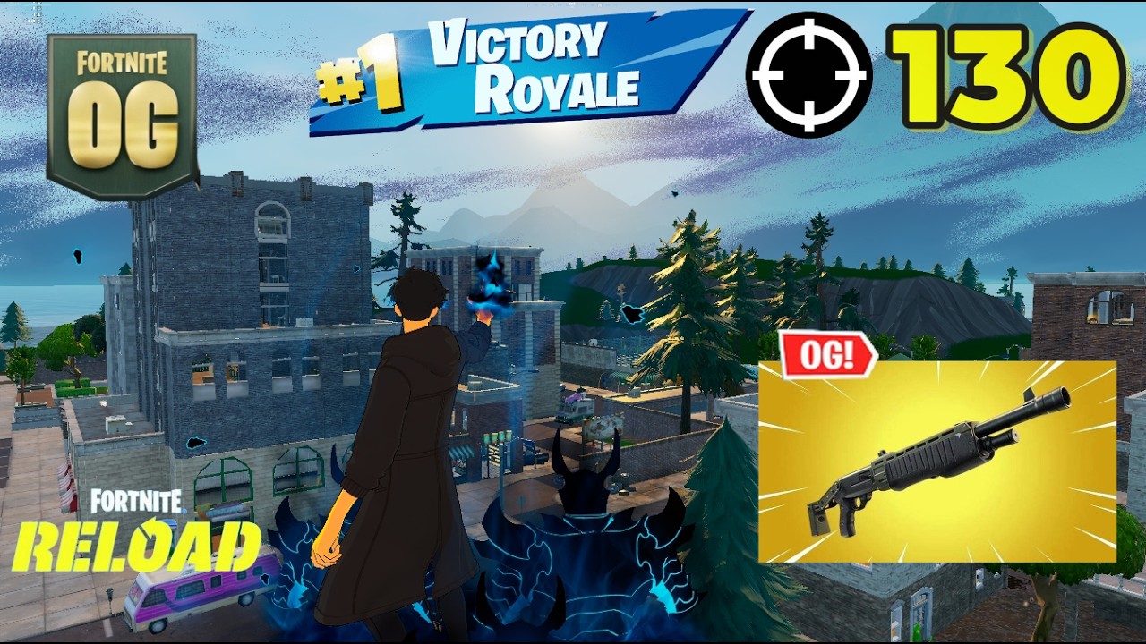 130 Elimination Solo "RELOAD” Gameplay Wins (Fortnite Chapter 7 PS5 Controller)