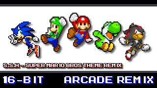 [16-Bit;YM2151 Arcade]S.S.H - Super Mario Bros Theme Remix (COMMISSION)