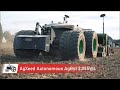 Agxeed autonomous wheeled robot tractor agbot 2055w4