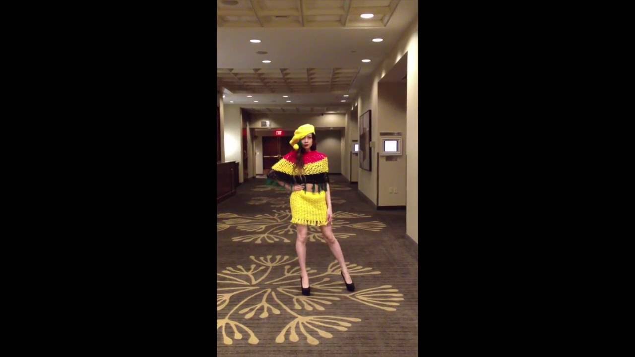 Wearing Shaco Couture - Catwalk Practice - Sapphire Ng