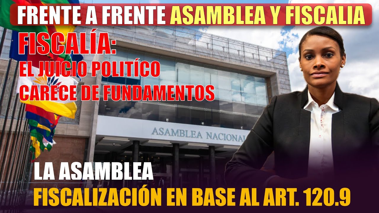 El Juicio con prejuicio - Fiscal Vs. Asamblea - Kronfle de frente