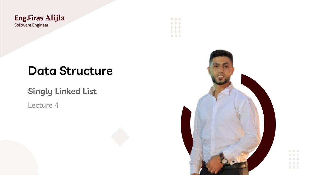 Lecture 4 – Data Structures – Singly Linked List - YouTube