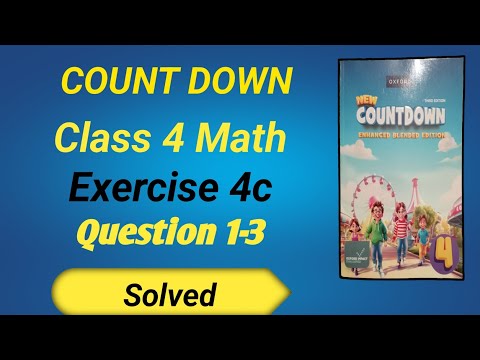 New Countdown Book 4 Exercise 4c Questions 1-3 | Decimals in Action | Viral Exam Trick