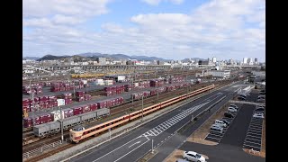 [列車紀錄][日本鐵道] 特急色 381系 特急八雲(やくも) 北長瀬/岡山貨物ターミナル駅