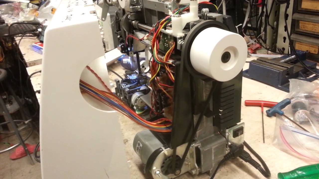 Singer 7442 disassembled(2) YouTube