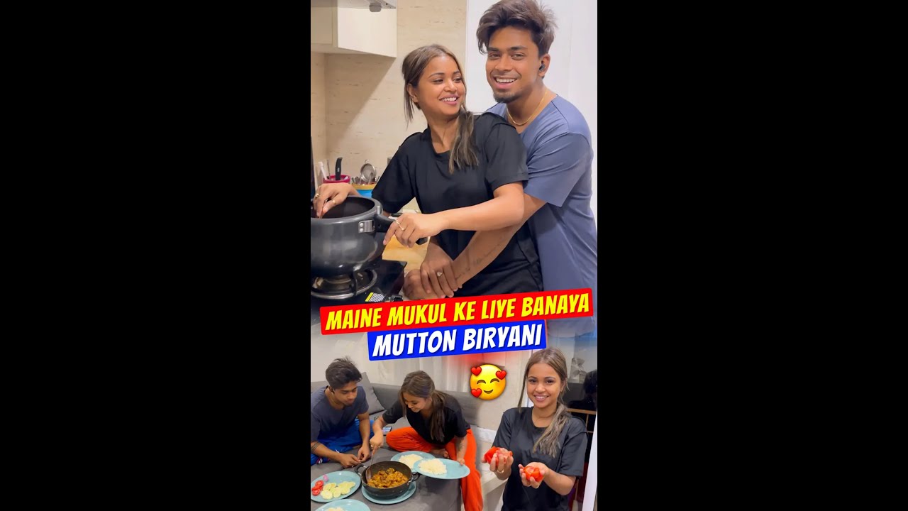 Maine Mukul Ke Liye Banaya Mutton Biryani 😍 Sona Dey vlog