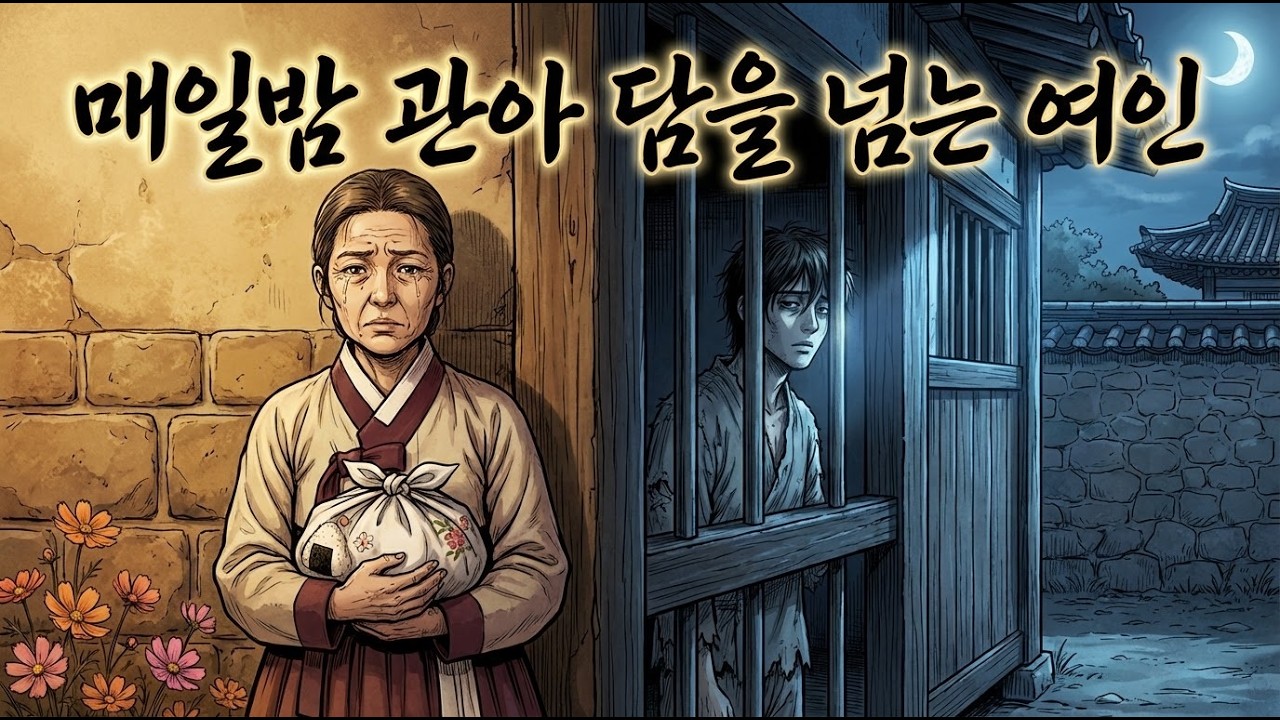 아들은 스무하루 전에 죽었는데, 어머니는 매일 밥을 가져왔다