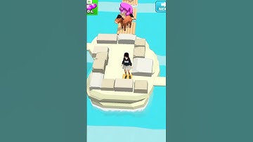 Stacky Dash Gameplay| Zoo island #shorts 29 #stackydash