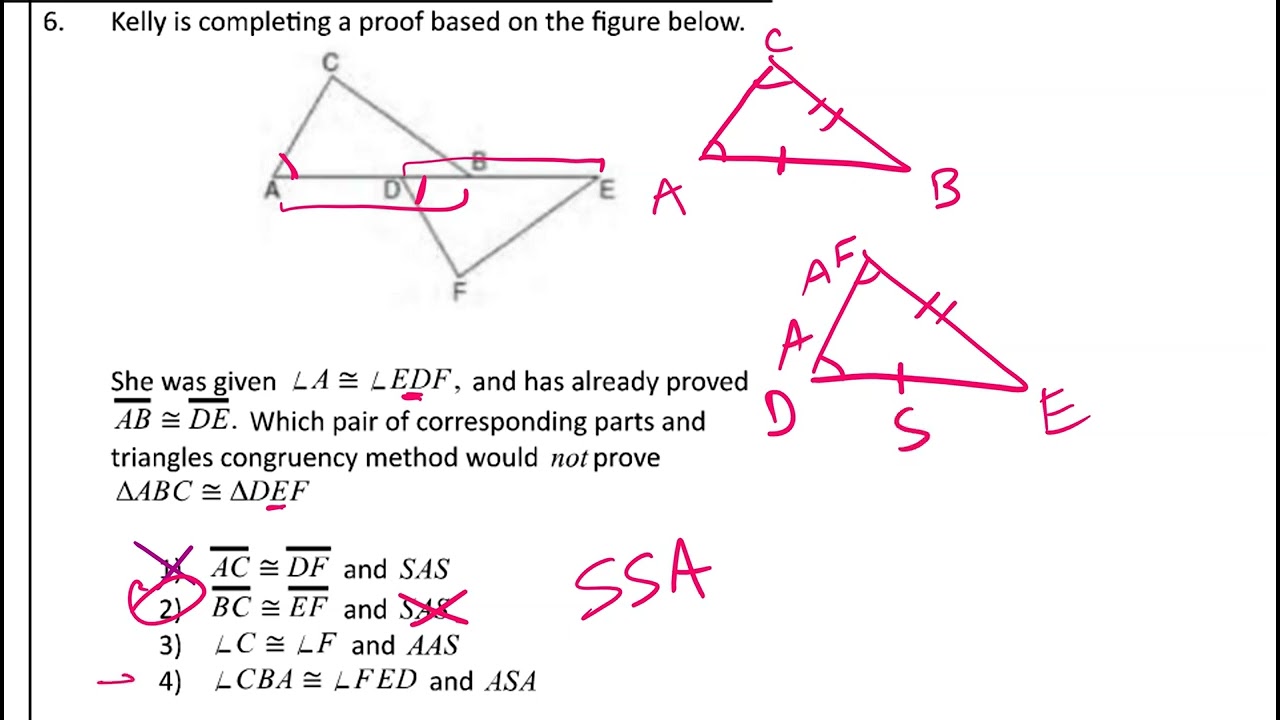 Midterm Review 3 (Geometric Properties and Proofs)