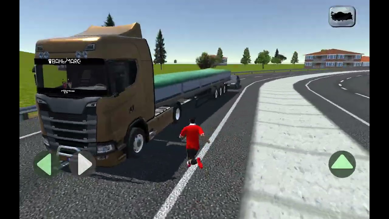 tır da yolculuk yaparken mola verdim oran sonra yolumuz devam🚚👍