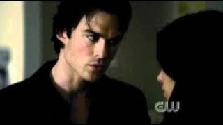 Damon talks to Elena about 'their' kiss