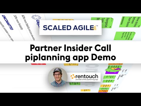 Scaled Agile Partner Insider Call – piplanning app Demo (February 2nd, 2021)