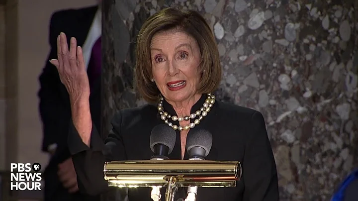 WATCH: Nancy Pelosi pays tribute to Rep. Elijah Cu...