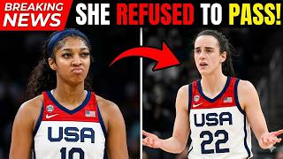 Angel Reese REFUSES to Pass to Caitlin Clark — Team USA Footage Has Fans FURIOUS!