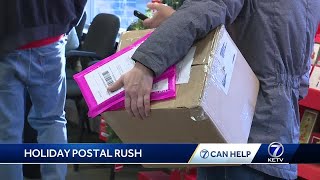Postal Service reaches record-breaking numbers: Busiest day of the year for package delivery