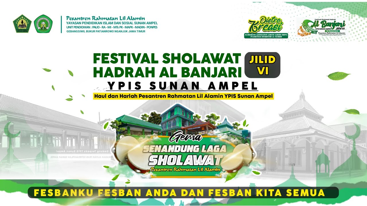 🔴(SHIFT 3) FESTIVAL AL BANJARI YPIS JILID VI | PONPES RAHMATAN LIL 'ALAMIN 2024