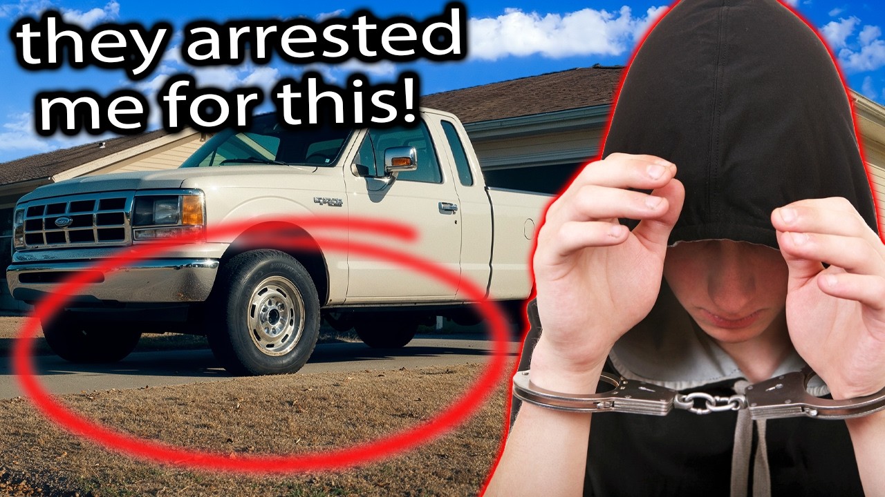 HOA got me JAILED For “Brown Grass” & “old ugly” Truck In My Driveway!