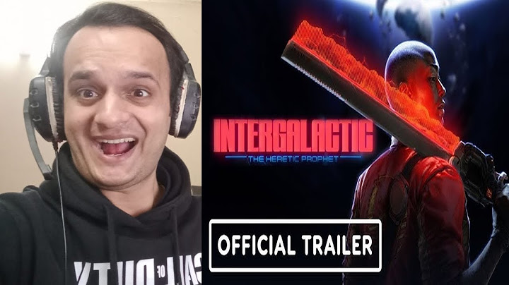 Intergalactic: The Heretic Prophet - Announcement Trailer REACTION | PS5 Games
