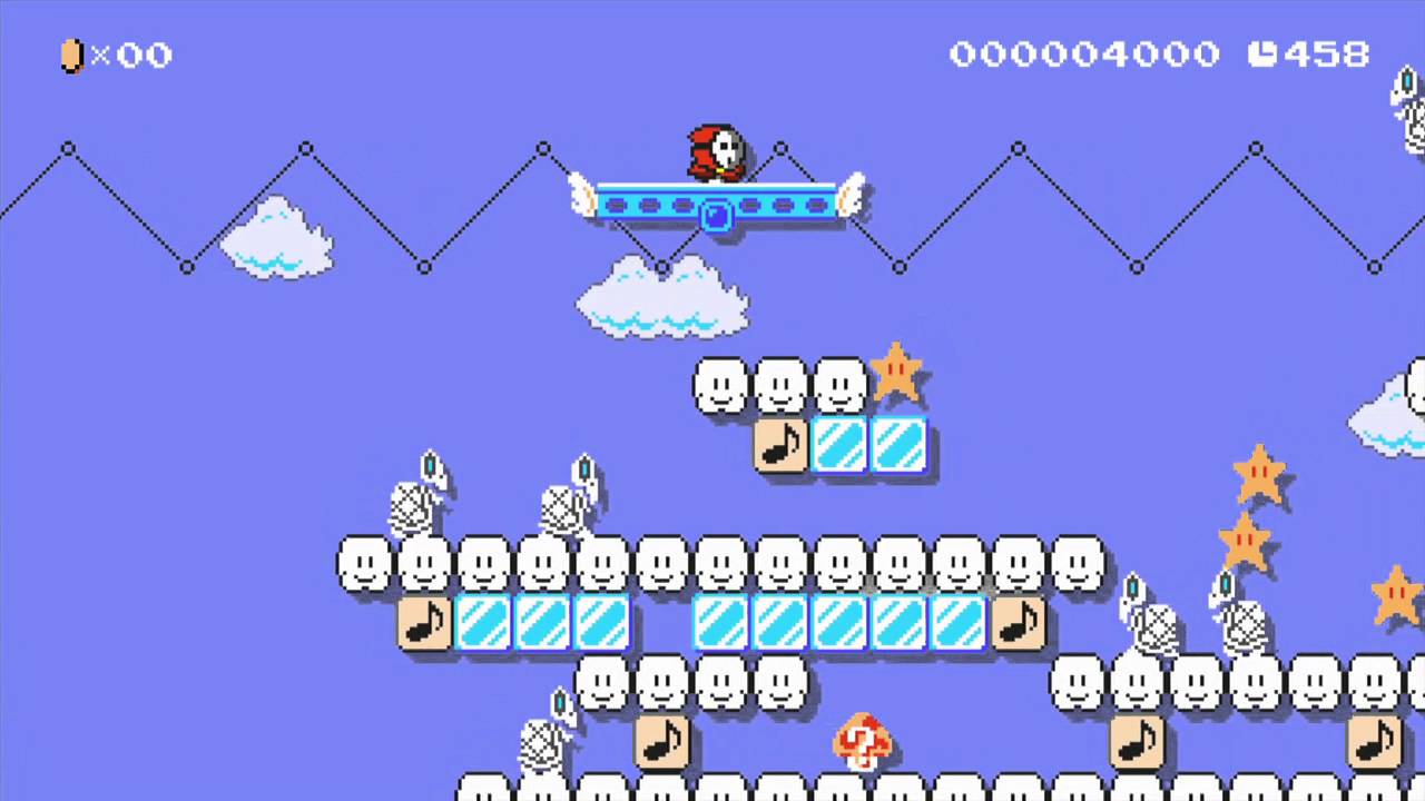 雲の夢 Kirby Wii 5 3 By Uー1 Super Mario Maker No Commentary 1ae Youtube