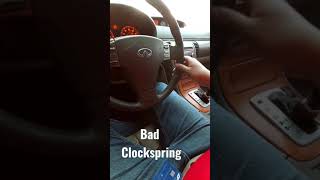 Bad Clockspring On G35