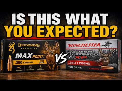 What REALLY Happens to .350 Legend Hunting Bullets? | Max Point & Deer Season XP