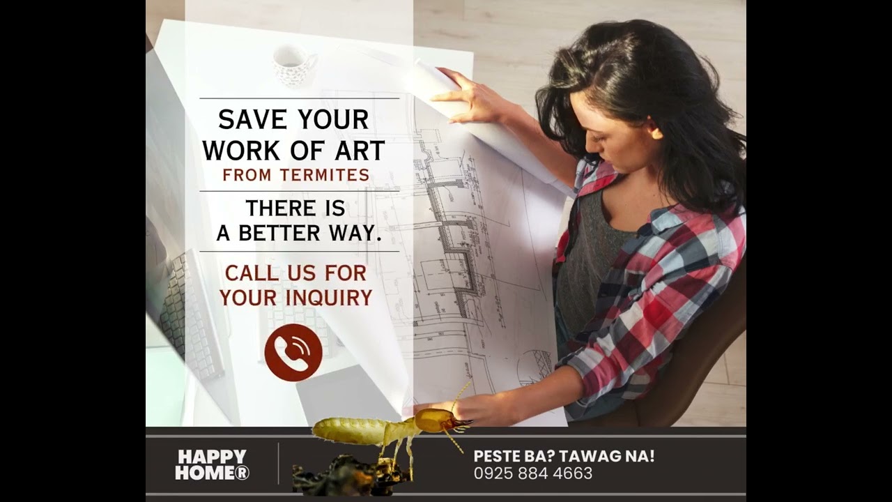 SAVE YOUR WORK OF ART FROM TERMITES