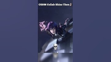 CODM Collab Skins Now VS Then 🤯 #callofdutymobile #codmobile #codm #shorts