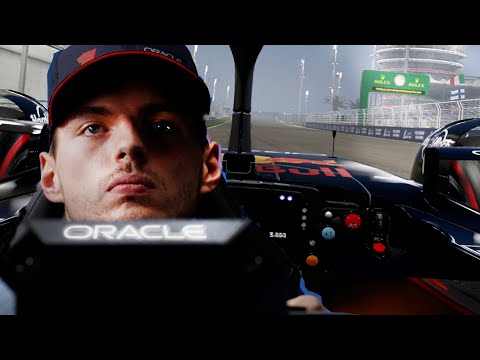 Does Max Verstappen ever blink? | Oracle Virtual Laps at #BahrainGP