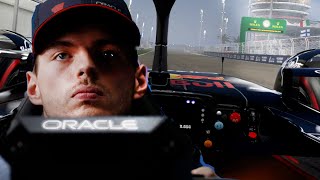 Does Max Verstappen ever blink? | Oracle Virtual Laps at #BahrainGP