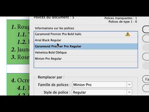 ID - ASTUCE 29 INDESIGN 2025 - Remplacer une police et redéfinir nom de la police dans les styles