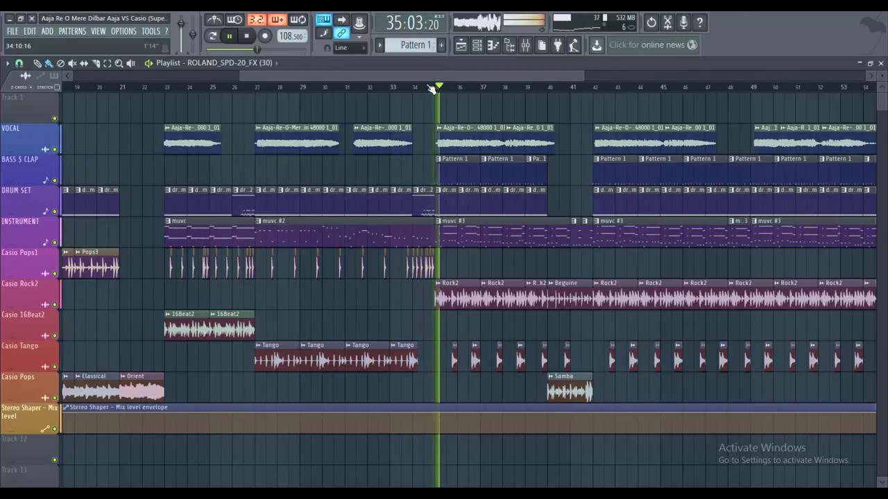 Aaja Re O Mere Dilbar Aaja VS Casio Super Accompaniment || DJ A2L||