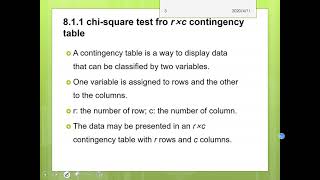 chi square test part 1 chapter 8 （1）第7次课
