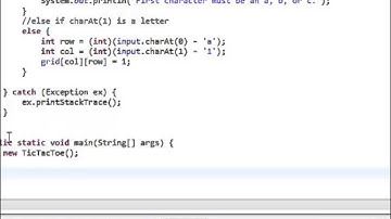 Java Programming - TicTacToe Part 2 - Galbraith