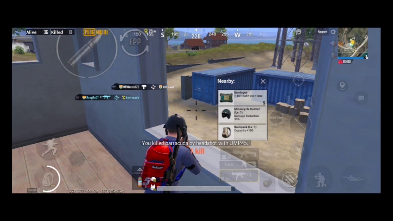 Noob Gameplay 20 - PUBG. 4 Finger + full Gyro. Poco m2 pro smooth + extreme 60 fps