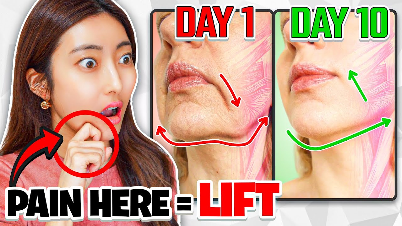 1 Massage to Erase Marionette Lines, Laugh Lines Fast🔥 Lift Mouth Corners in 7 Days!