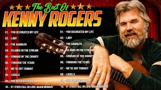 🌹Greatest Hits Kenny Rogers Songs Of All Time 🔥The Best Country Songs Of Kenny Rogers Playlist #lady