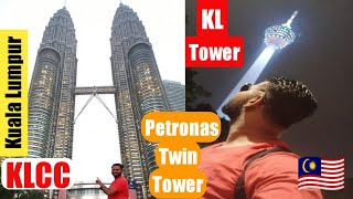 KLCC ll Petronas Twin Tower&#39;s ll Bentley Car Showroom ll Bus from KL Sentral to Kuala Lumpur Airport