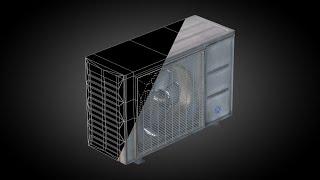 Celebrity AC - Air conditioner low poly 3D model Net Worth