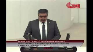 Halil İbrahim Oral Tbmm De Çiftçinin Sesi Oldu Resimi
