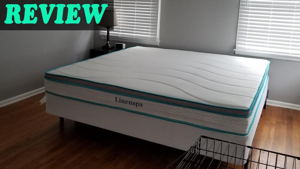 linenspa 11 inch queen memory foam mattress