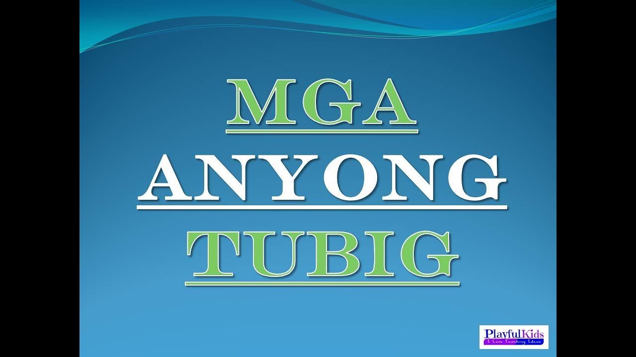 Mga Anyong Tubig Powerpointpresentation Get Your Ppt File On The Link Below Youtube