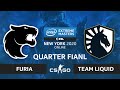 CS:GO - FURIA vs. Team Liquid [Vertigo] Map 3 - IEM New York 2020 - Quarter Final - NA