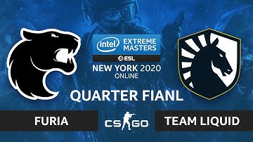 CS:GO - FURIA vs. Team Liquid [Vertigo] Map 3 - IEM New York 2020 - Quarter Final - NA