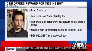 OSBI offers $5,000 reward for missing Chickasha boy