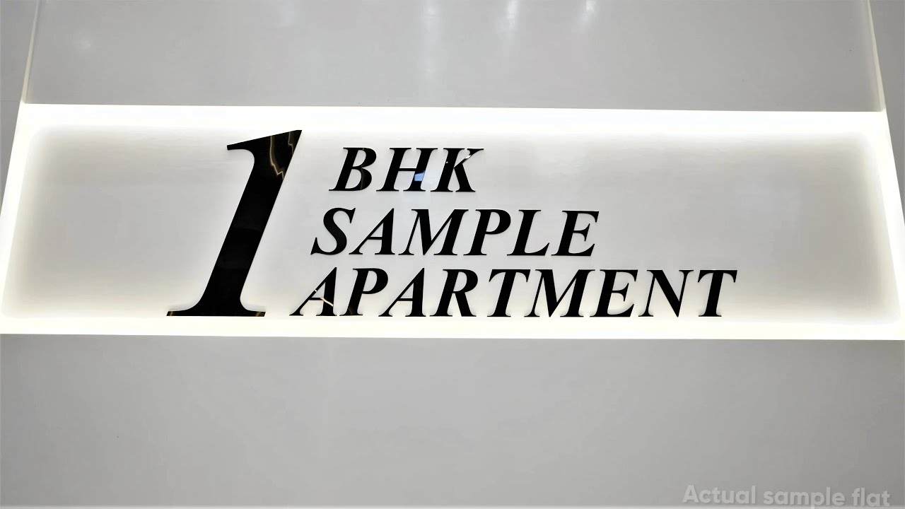 1 BHK Residences At 34 Park Estate, Goregaon (W) (Sample Apartment)