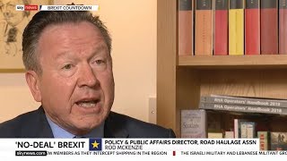 RHA's Rod McKenzie on Sky News talks Brexit Delays & Leaked Report