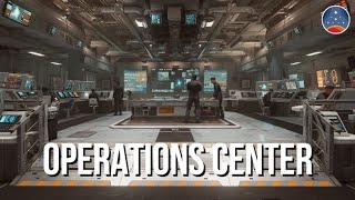 Starfield Ambience - UC Vigilance - Command Center (inaudible chatter, ship white noise, no music)
